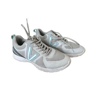 Vionic Women's Mesh Lace-Up Athletic Sneakers Miles II Vapor Gray